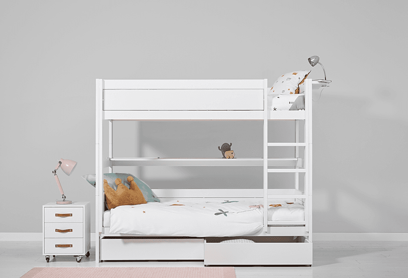 Lifetime Kidsrooms Lit superposé 90 x 200 cm - Original Blanc