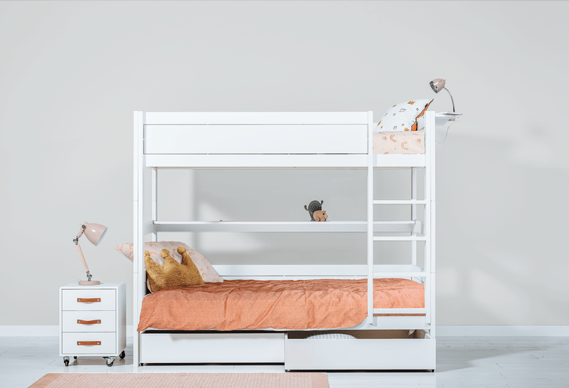 Lifetime Kidsrooms Etagenbett 90 x 200 cm - Original Weiss