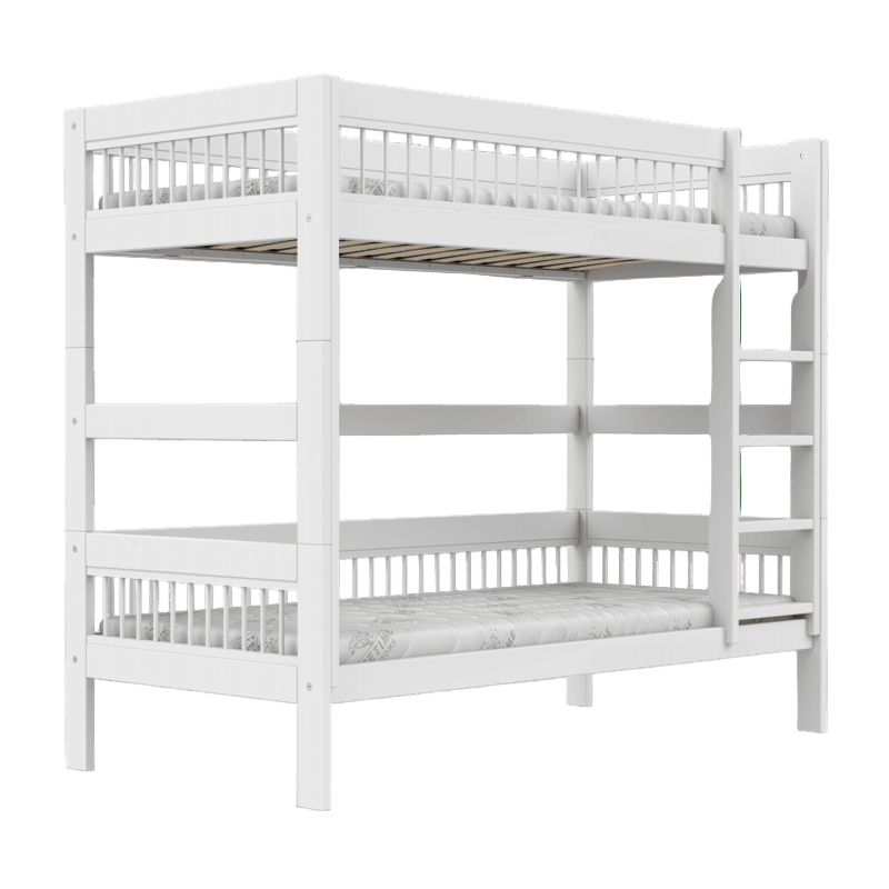Lifetime Kidsrooms Lit superposé avec échelle 90 x 200 cm - Breeze Blanc