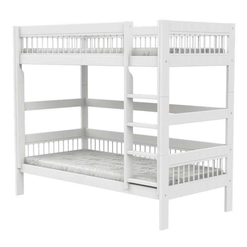 Lifetime Kidsrooms Lit superposé avec échelle 90 x 200 cm - Breeze Blanc