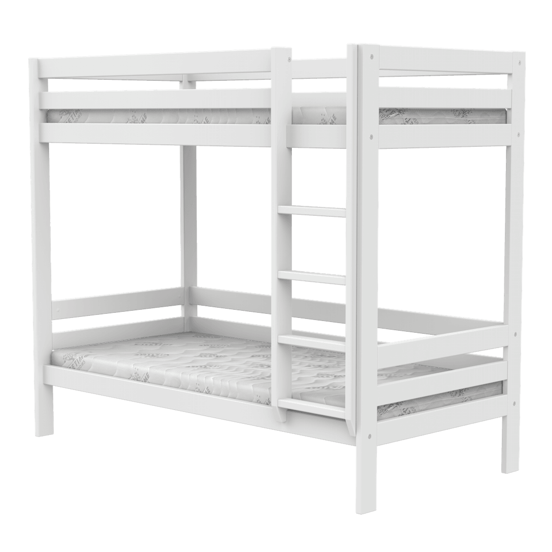 Lifetime Kidsrooms Etagenbett mit Leiter  – Elements Weiss