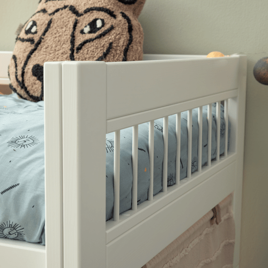 Lifetime Kidsrooms Lit superposé avec escalier - Breeze Blanc