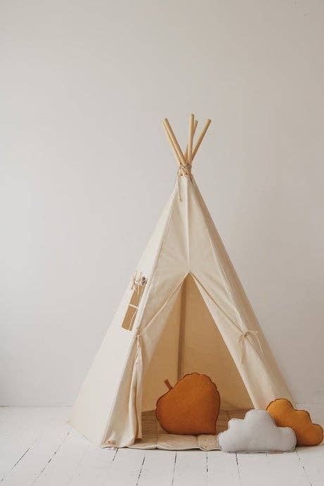 Moi Mili Tipi Tent with mat Beige