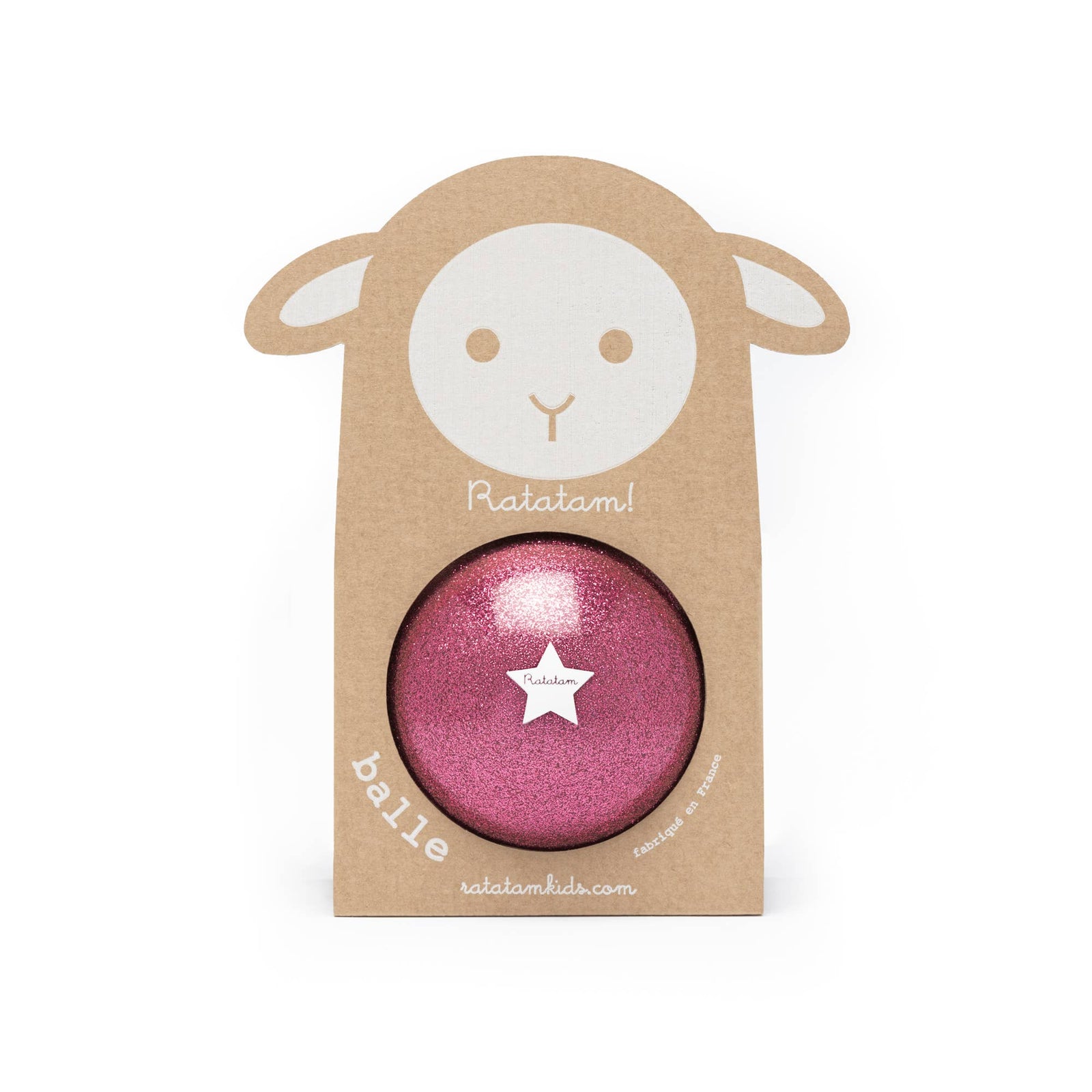 Sheep ball pink