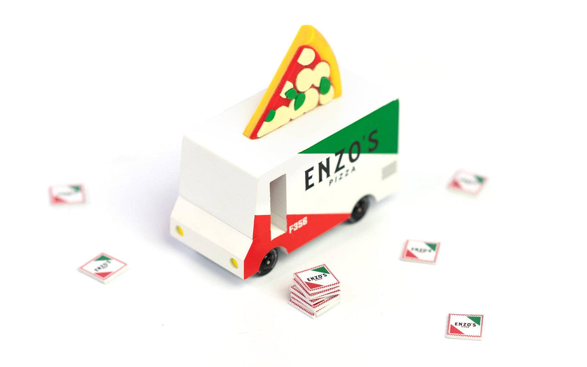 Candylab Toys Pizza Van