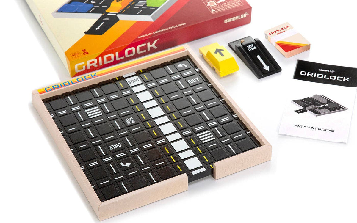 GRIDLOCK Puzzle-Spielbrett