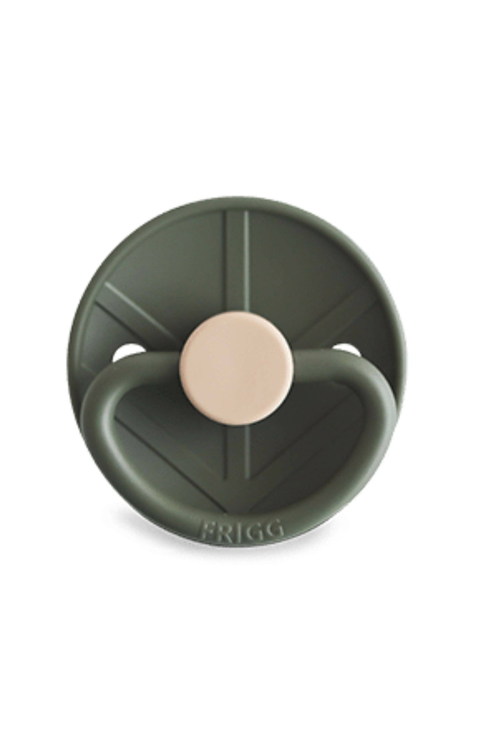 Succhietto FRIGG Little Viking verde oliva 0-6 mesi
