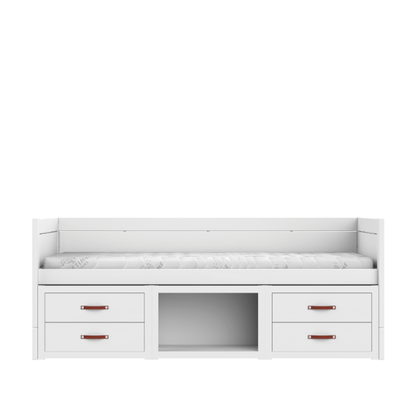 Lifetime Kidsrooms daybed with drawers and storage space - Original White