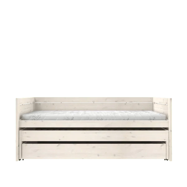 Lifetime Kidsrooms Lit de jour avec lit d'appoint & tiroir de lit - Original Blanc