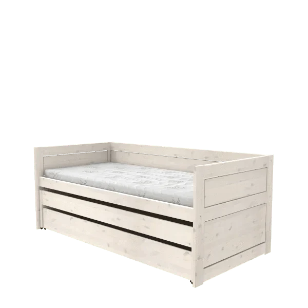 Lifetime Kidsrooms Lit de jour avec lit d'appoint & tiroir de lit - Original Blanc