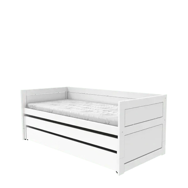 Lifetime Kidsrooms Lit de jour avec lit d'appoint & tiroir de lit - Original Blanc
