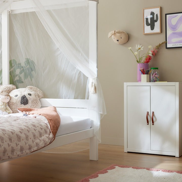 Lifetime Kidsrooms canopy for four-poster bed 120 cm - Dreamy White