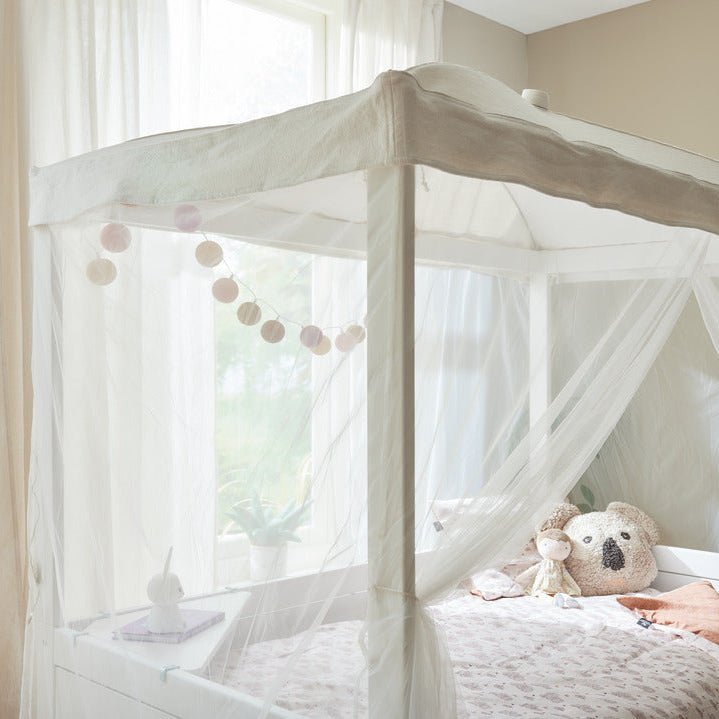 Lifetime Kidsrooms canopy for four-poster bed 120 cm - Dreamy White