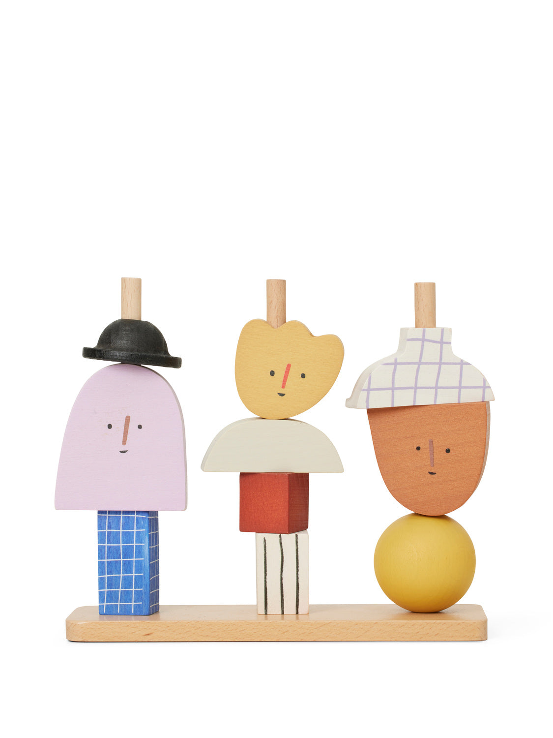 Ferm Living Character Blocks impilabili - Multi