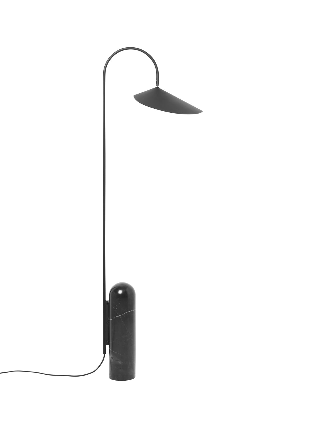 Ferm Living Arum lampadaire - Noir