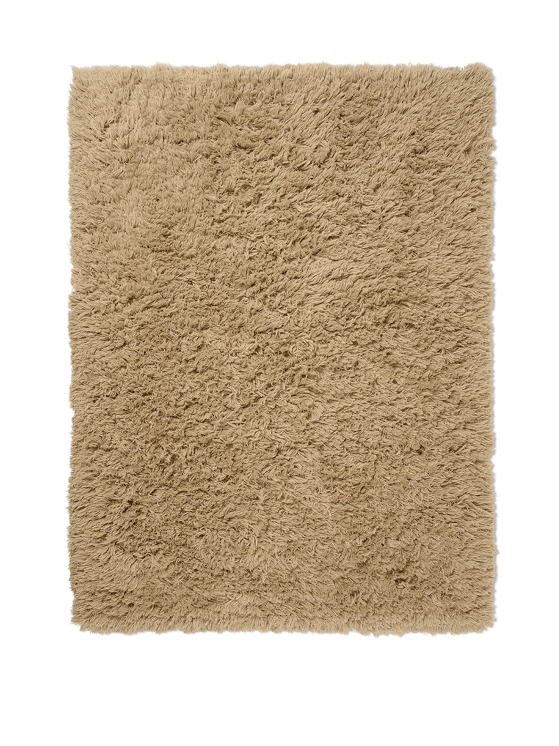 Ferm Living Meadow High Pile Teppich - L - Light Sand