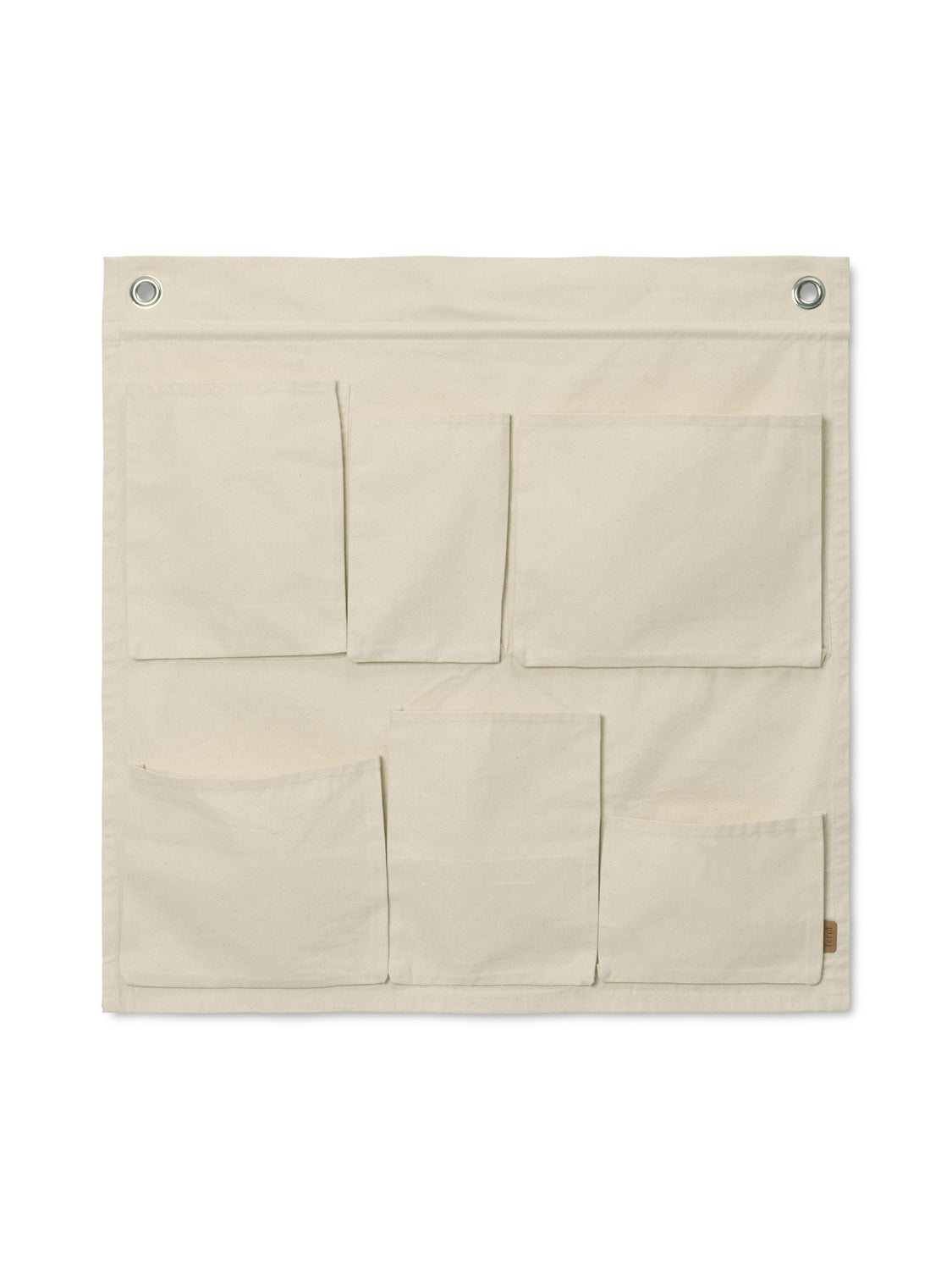 Ferm Living Canvas Wall Storage - Bianco sporco