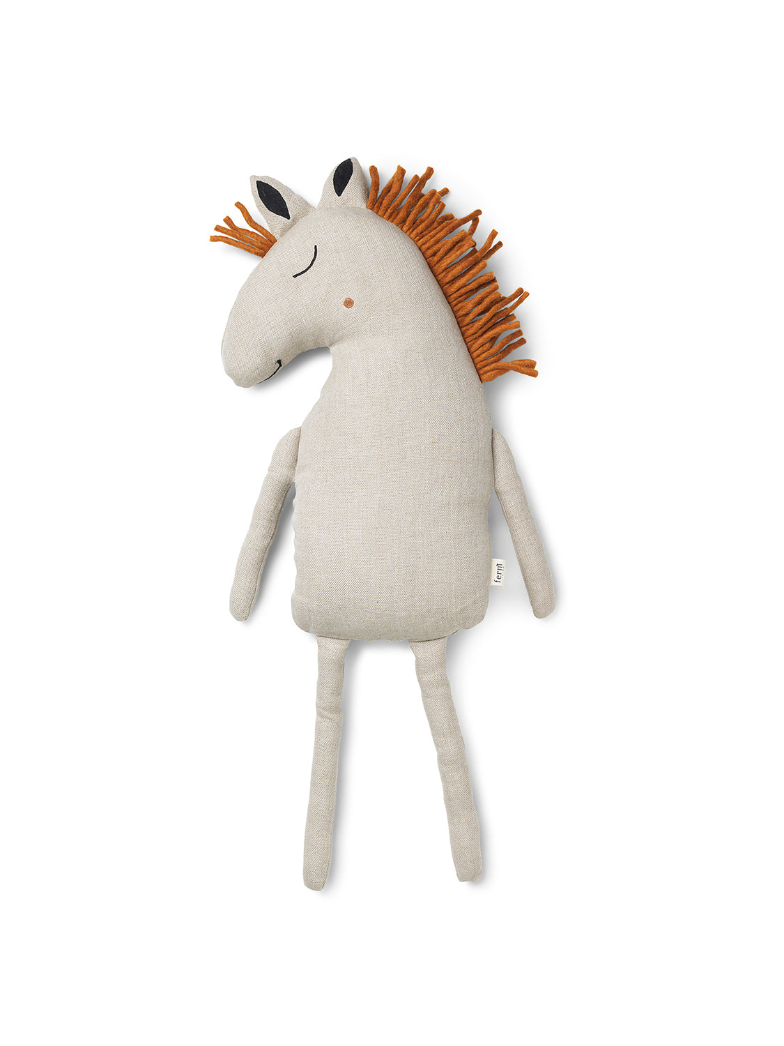 Ferm Living Coussin Cheval - Naturel