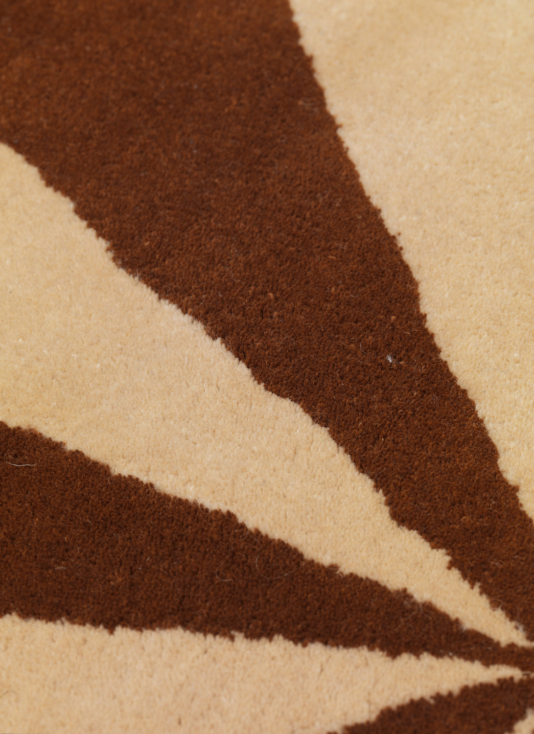 Ferm Living Arch Tufted Rug - Large - Dark Brick/Off-white