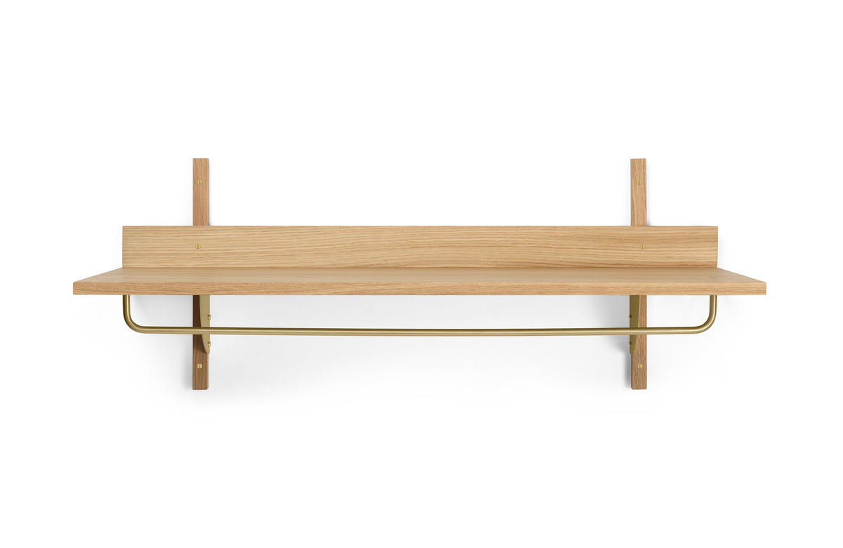 Ferm Living Sector Scaffale per armadio - Rovere/Ottone