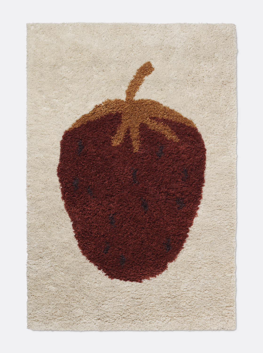 Ferm Living Fruiticana Tufting-Teppich - L - Strawberry