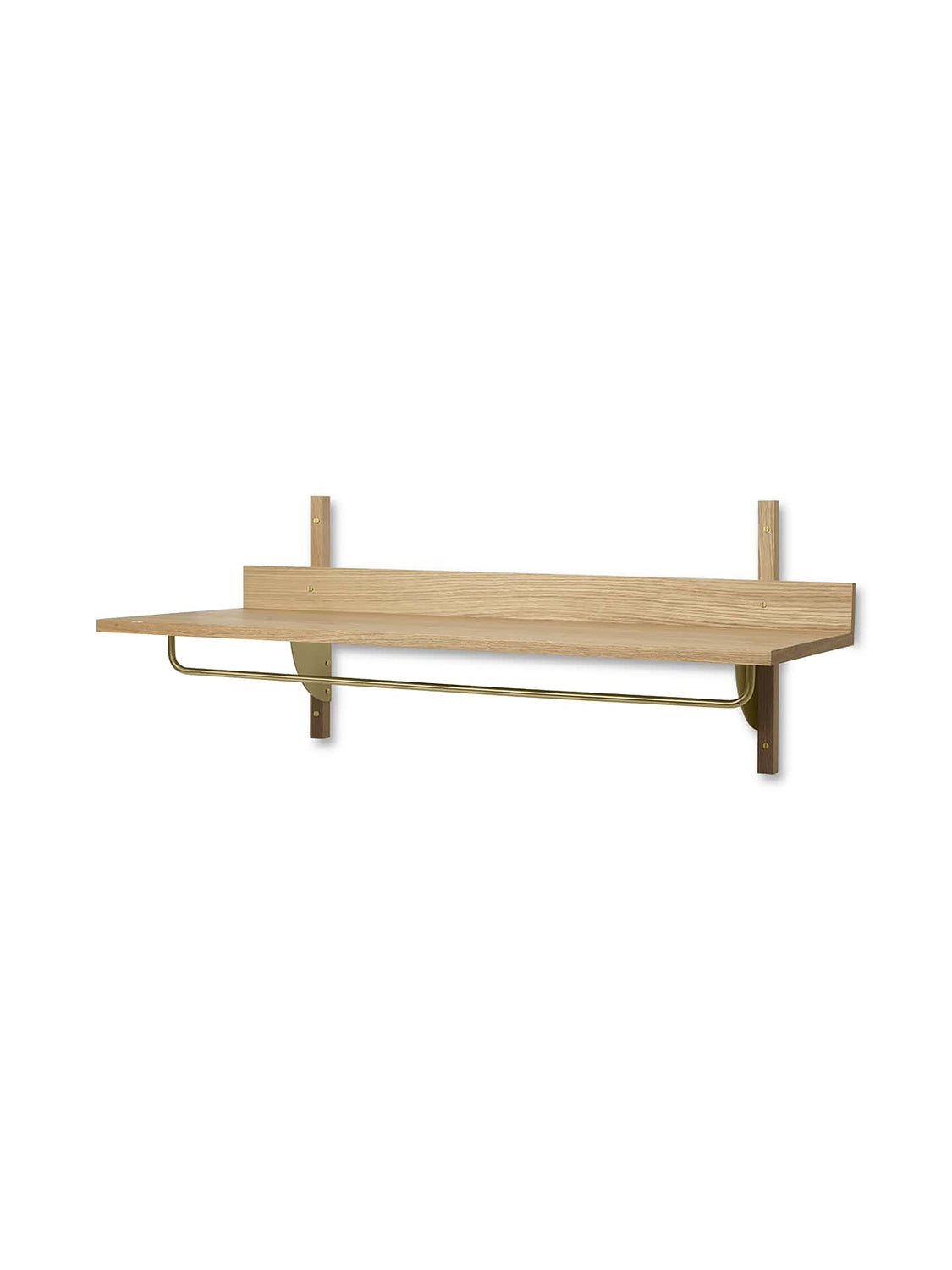 Ferm Living Sector Scaffale per armadio - Rovere/Ottone