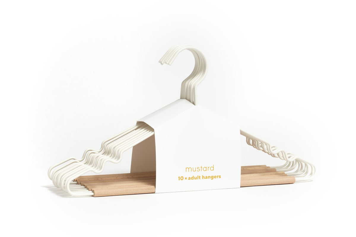 Mustard Made The Hanger Adult Top Chalk