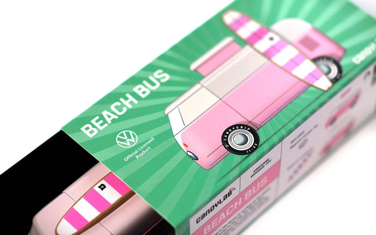 Candylab Toys VW Beach Bus Rosa