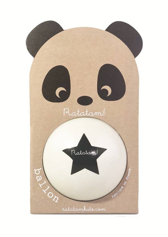 Ratatam small white panda balloon 12 cm