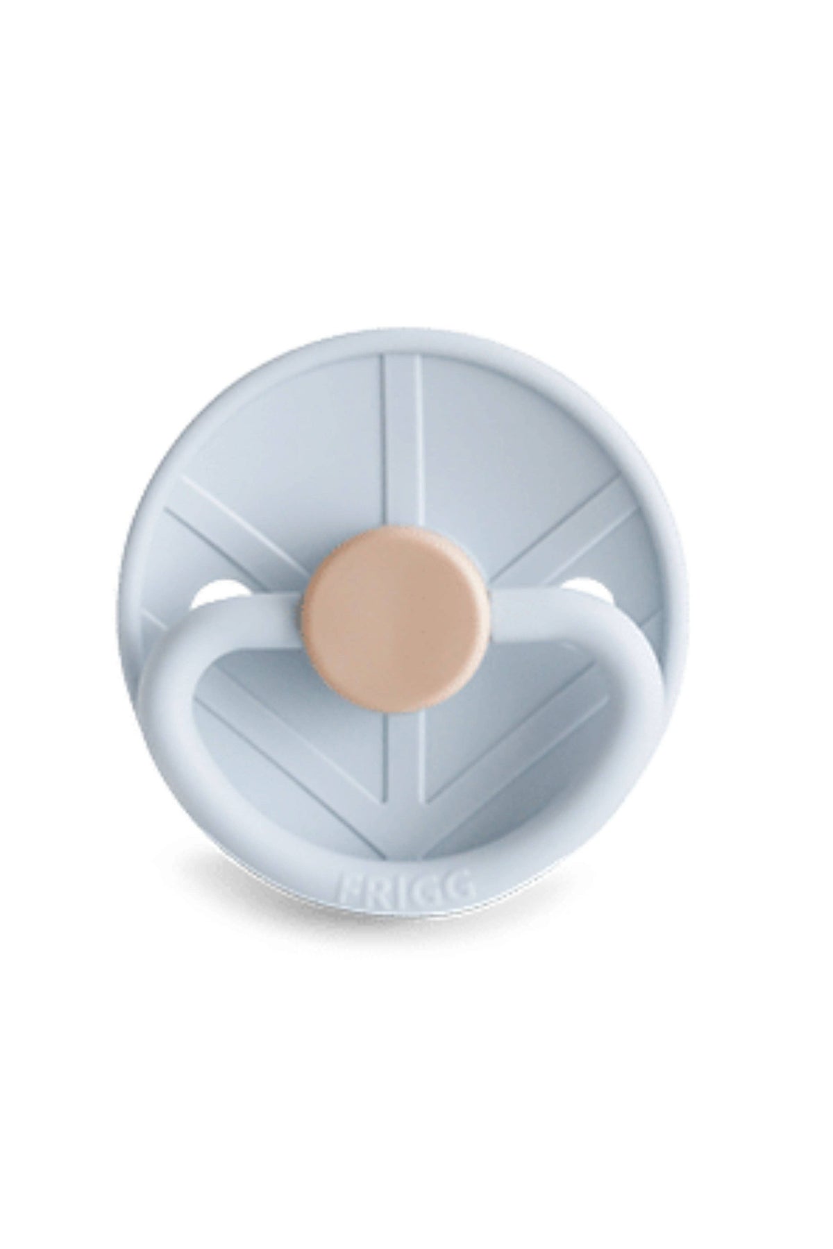 FRIGG Little Viking pacifier powder blue 0-6 months