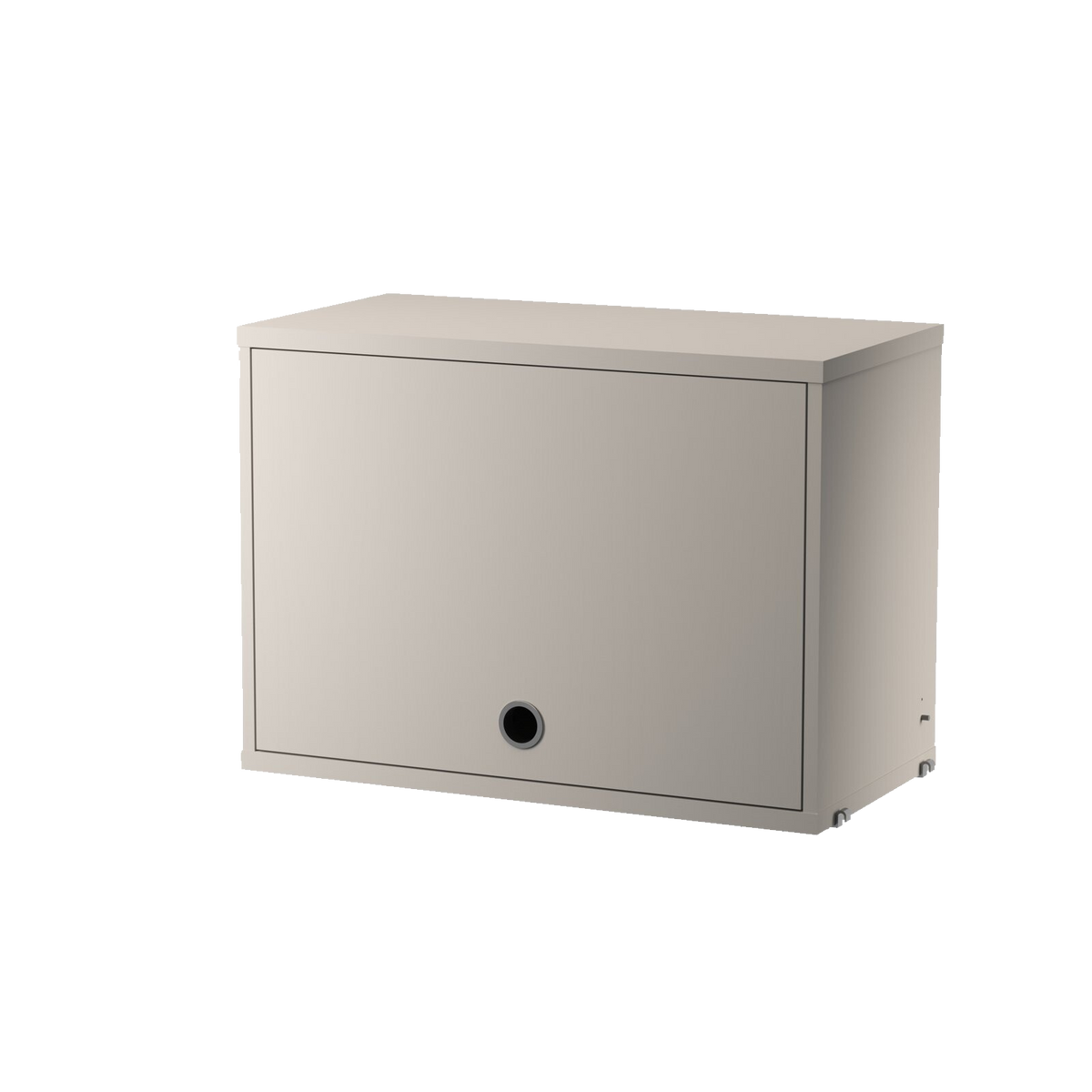 Cabinet with Flip Door w58 x d30 x h42 cm Beige