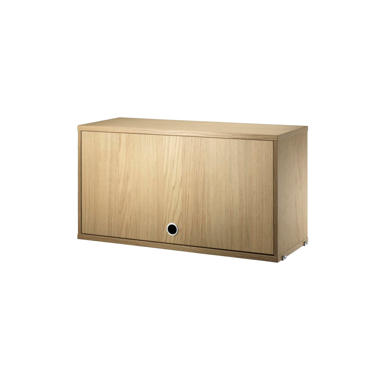 Cabinet with Flip Door w78 x d30 x h42 cm Oak