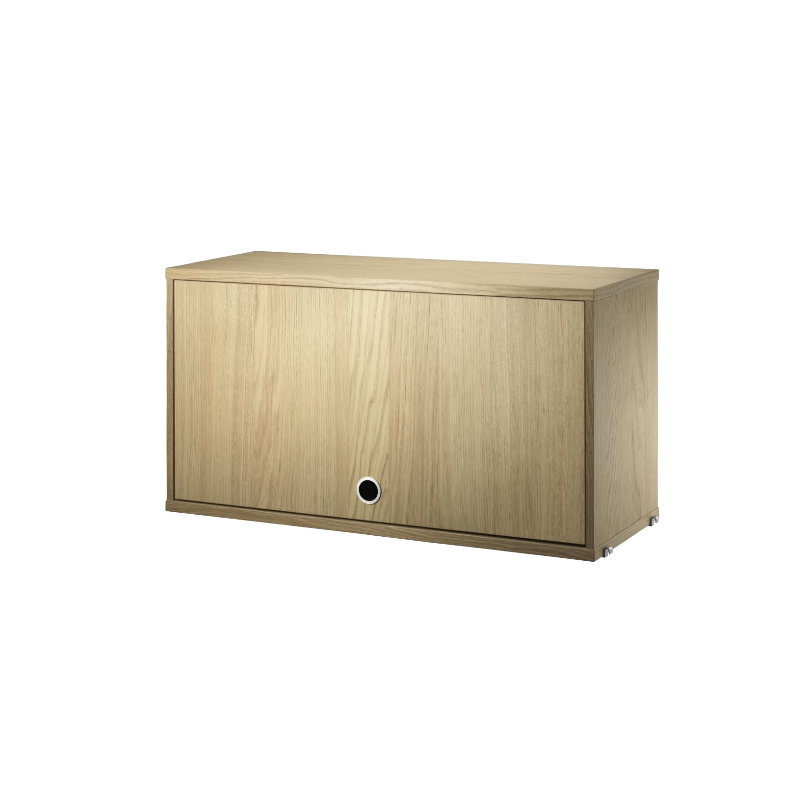 Cabinet with Flip Door w78 x d30 x h42 cm Oak