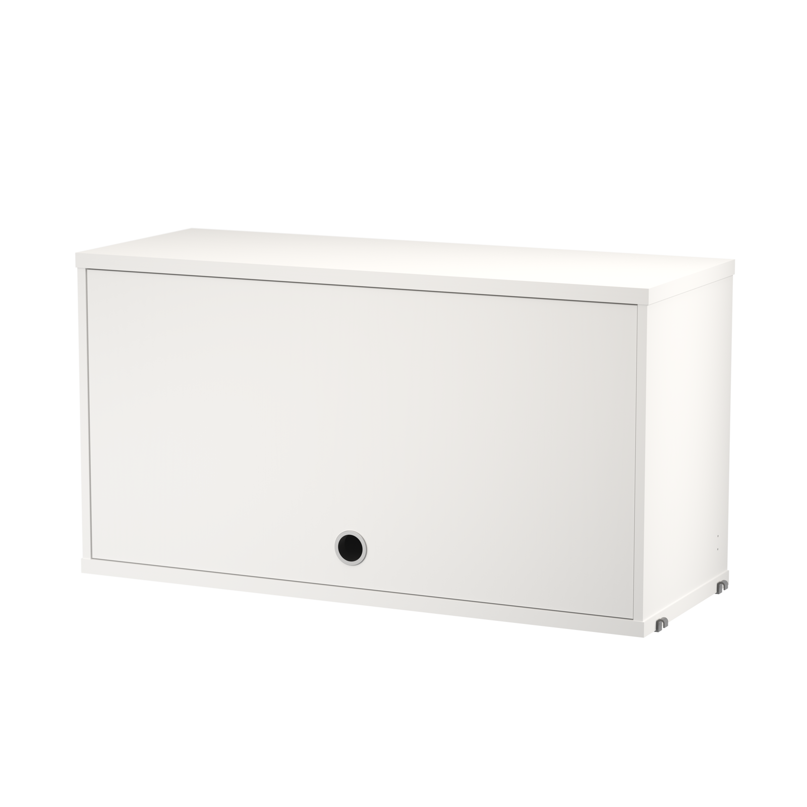 Cabinet with Flip Door w78 x d30 x h42 cm White