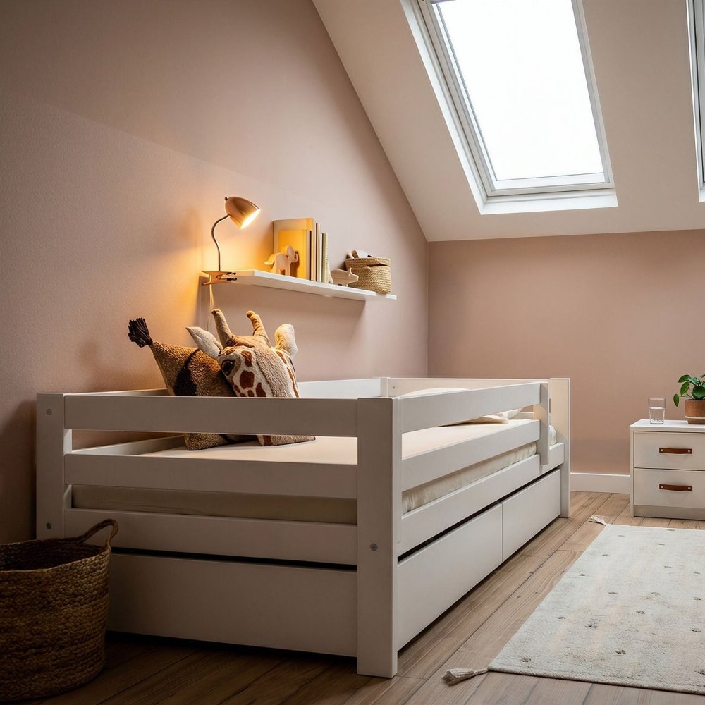 Lifetime Kidsrooms children's bed - Elements White