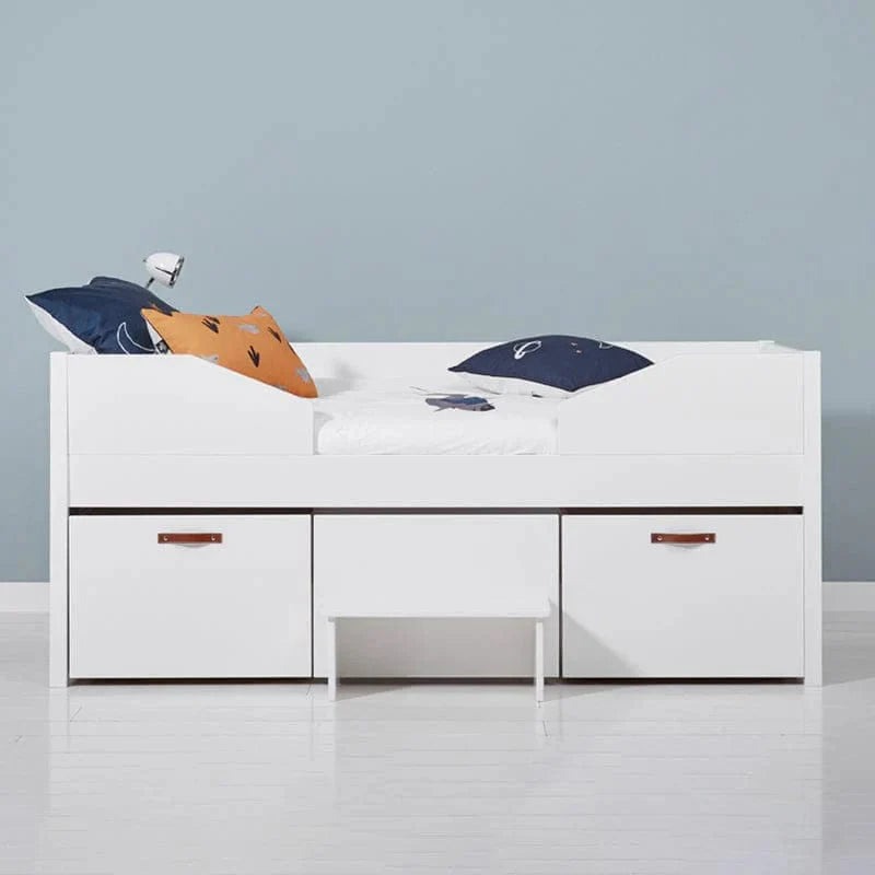 Lifetime Kidsrooms Lit de jour avec 2 tiroirs et marche 90 cm - Cool Kids 