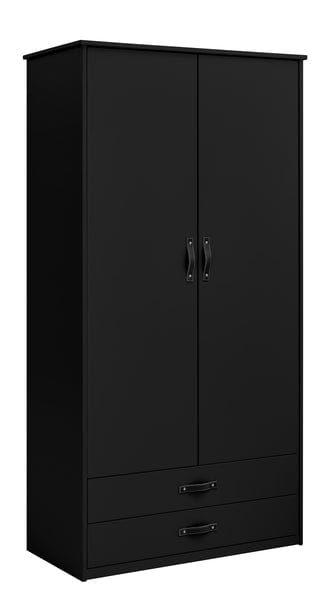 Lifetime Kidsrooms Wardrobe with 2 doors - BLACK EDITION - Cool Kids