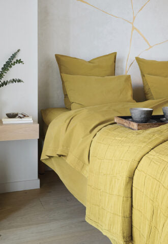 Oona fitted sheet curry