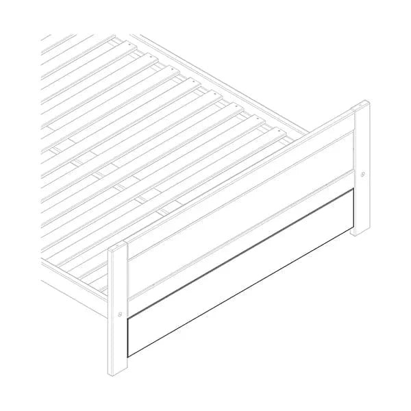 Lifetime Kidsrooms Abdeckplatte 90 cm Weiss