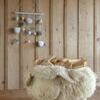 Lorena Canals basket Woolable Pink Nose Sheep