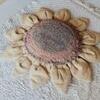 Lorena Canals Coussin d'assise Tournesol