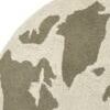 Lorena Canals Teppich World Map rugycled