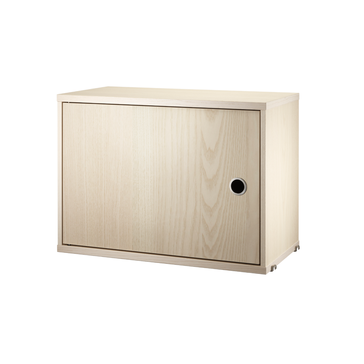 Cabinet with swing door w58 x d30 x h42 cm Ash