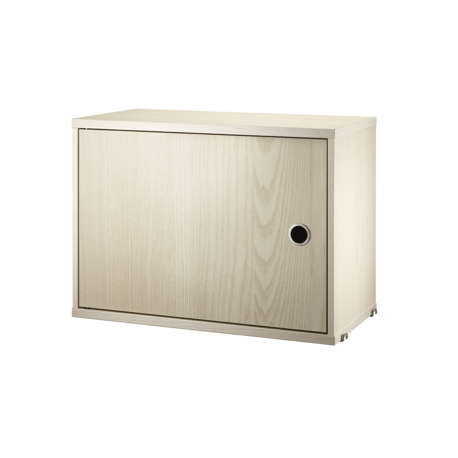 Cabinet with swing door w58 x d30 x h42 cm Ash