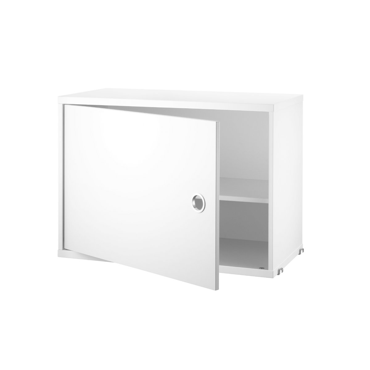 Cabinet with swing door w58 x d30 x h42 cm White