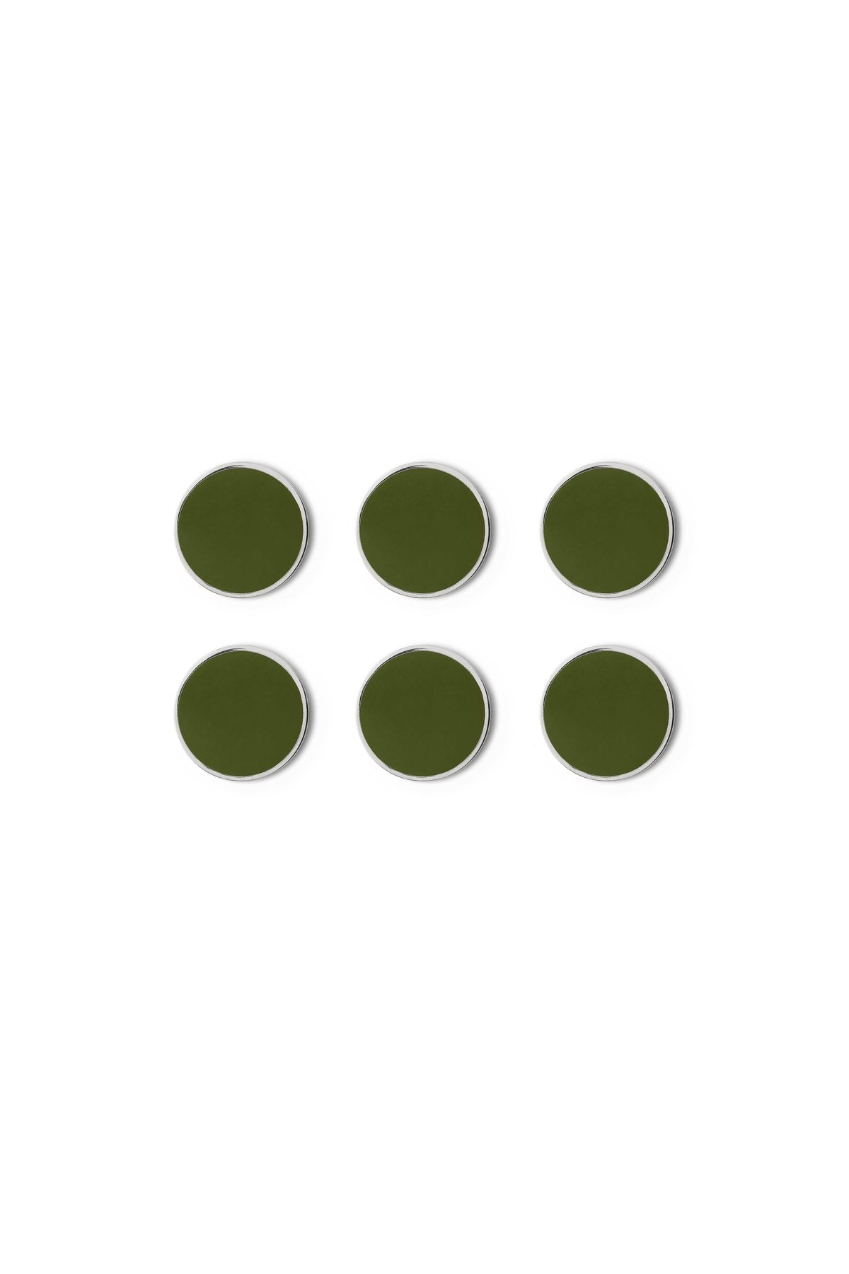 Mustard Made Die Buttons Olive