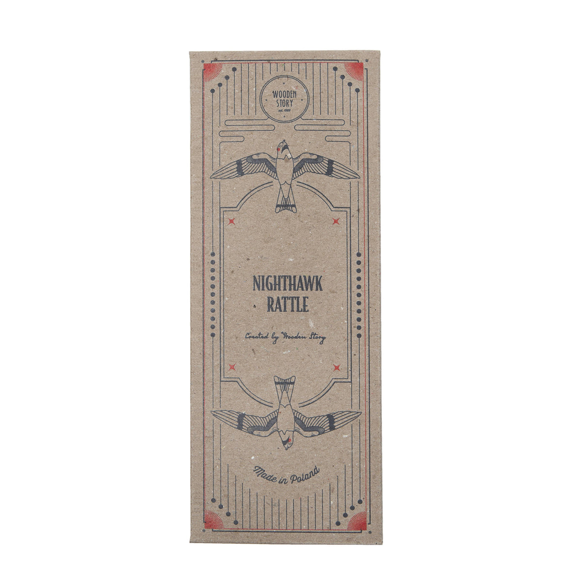 Storia di legno Sonaglio di legno Nighthawk