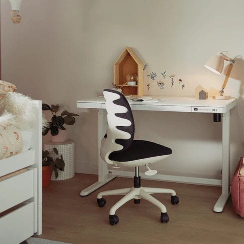 Lifetime Kidsrooms chaise de bureau COMFORT Black/white