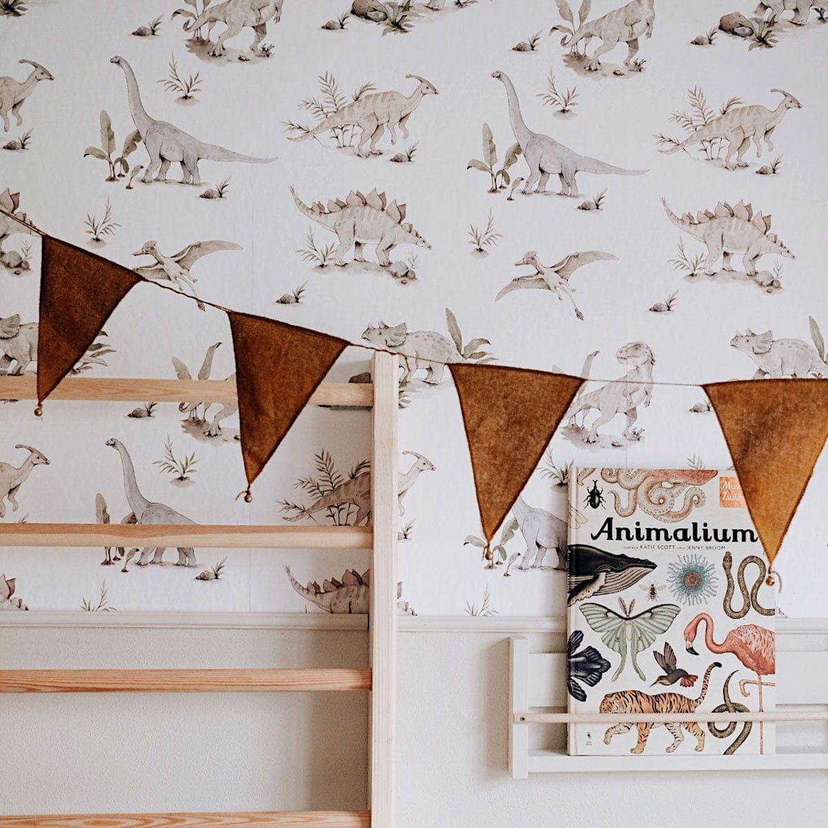 Dekornik Tapete Happy Dinos Streifen 50 x 280