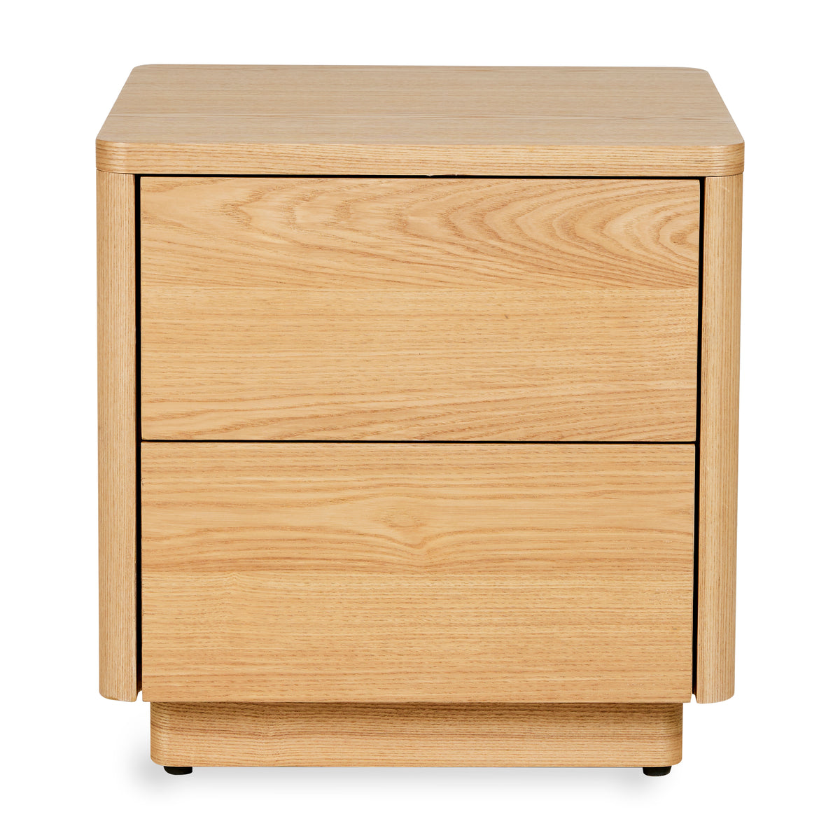 Quax bedside cabinet 2 drawer Natural Ash Wood